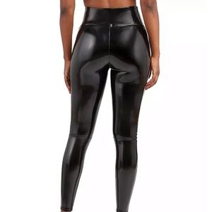 SPANX faux Patent leather leggings